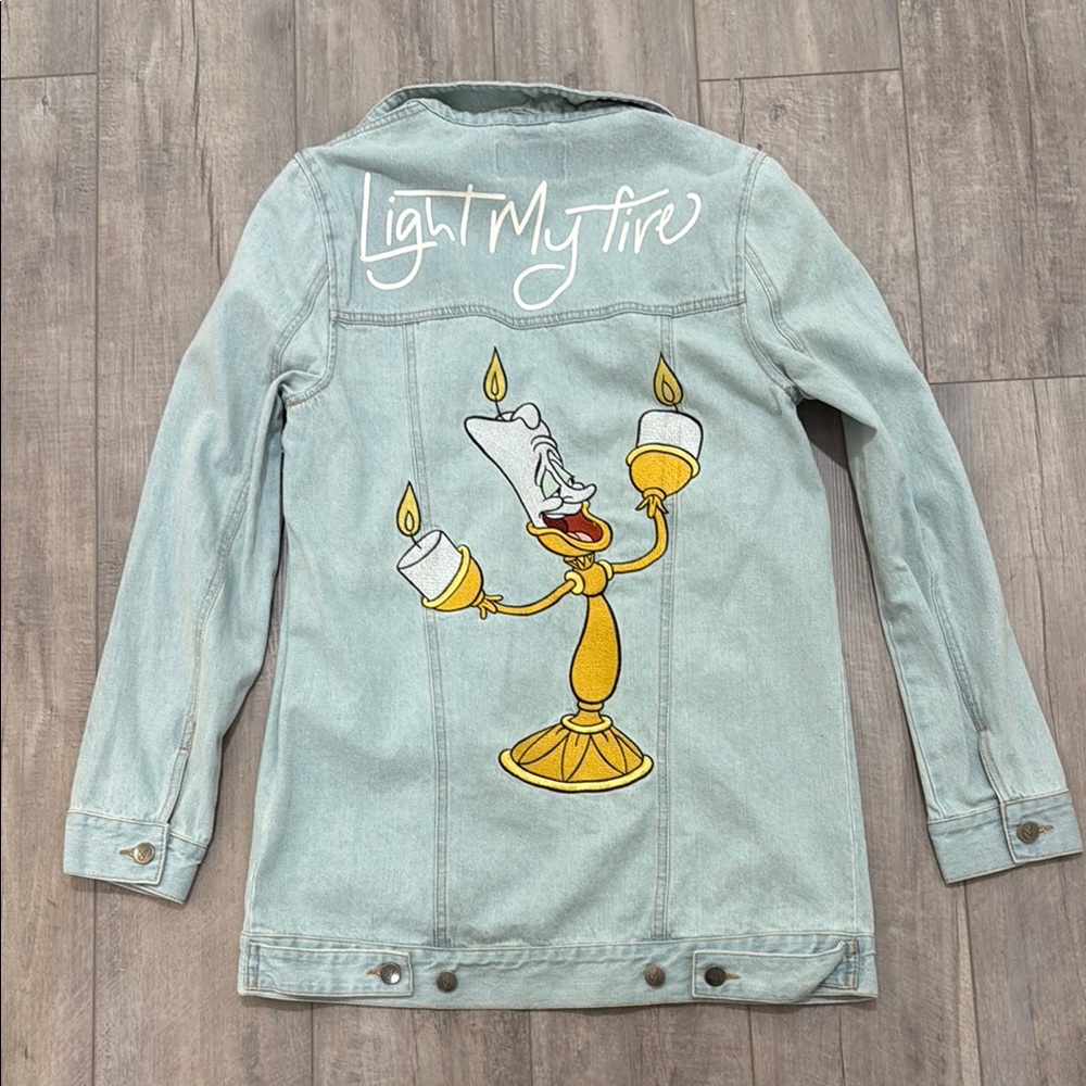MINKPINK Long Denim Jacket